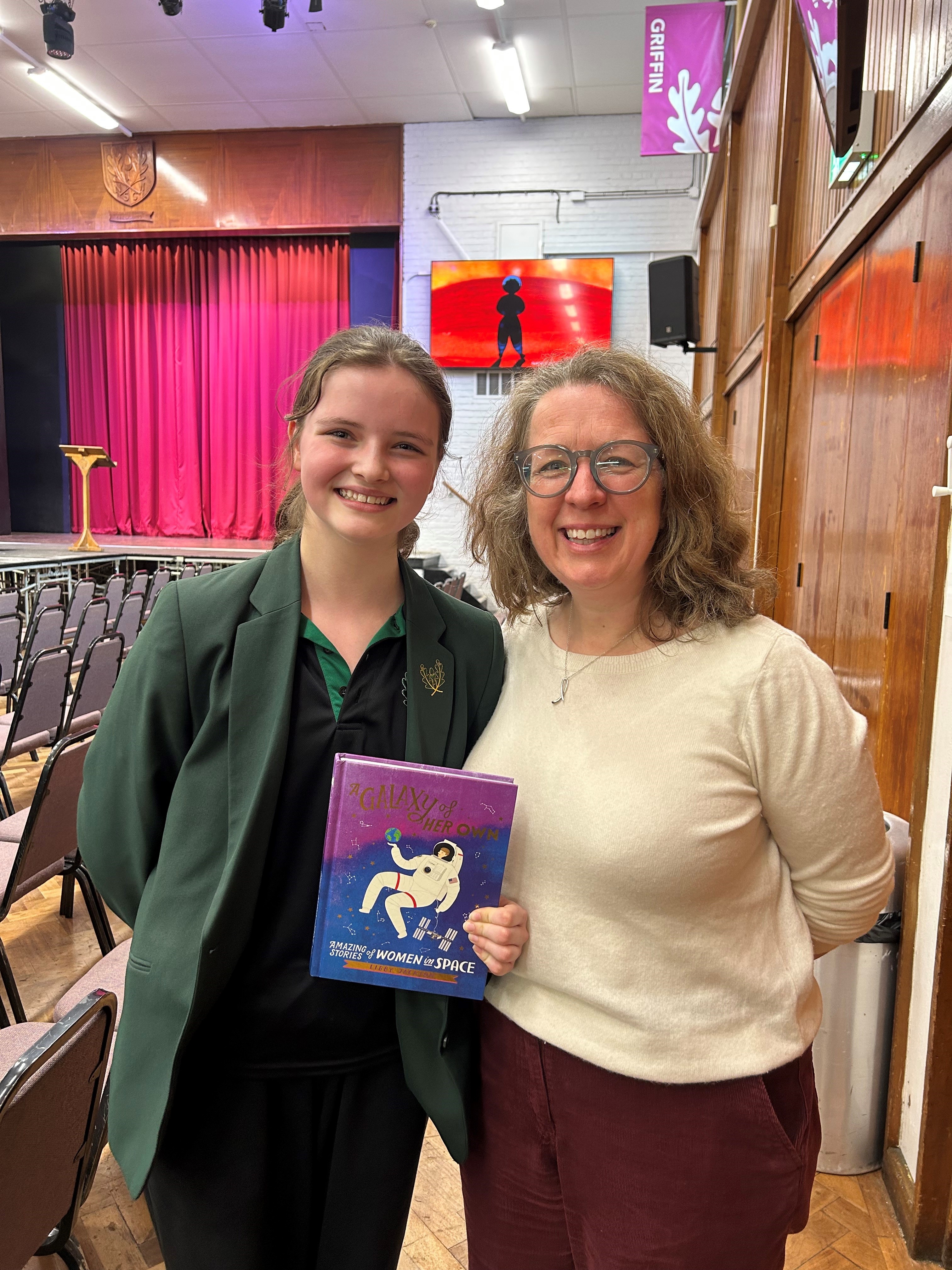Alumna Libby Jackson OBE Returns to Inspire Newstead Students