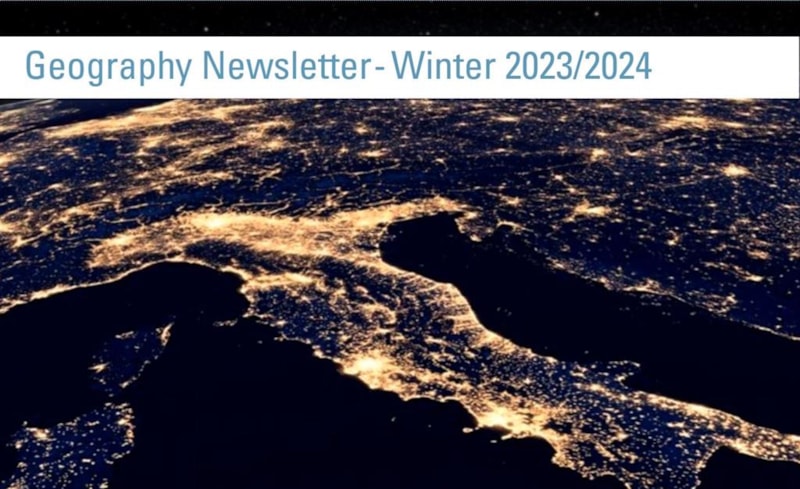 Geography Newsletter Winter Edition